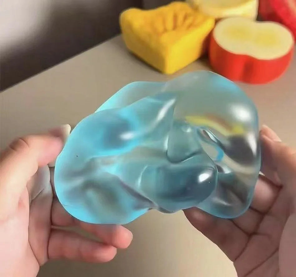 Green Apple Stress Ball Sensory Slow Rebound Squishy