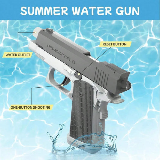 Water Gun Pistol Toy Squirt Gun Summer Beach Pool Outdoor