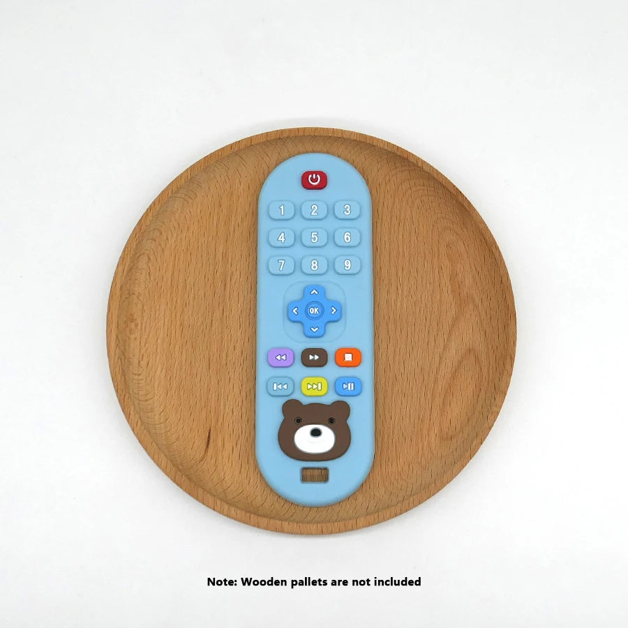 Silicone Baby Teething Remote Toy Infant Control Teether