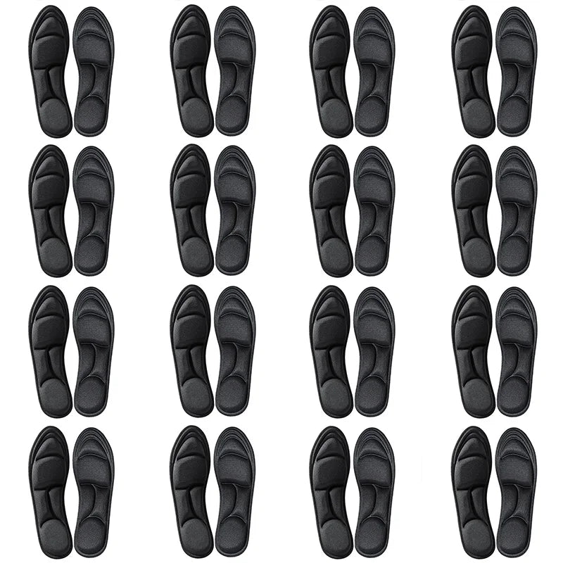 5D Massage Memory Foam Insoles Breathable Running Inserts