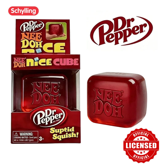Soda Can Ice Cube Squishy Toy Soft Stress Relief Fidget