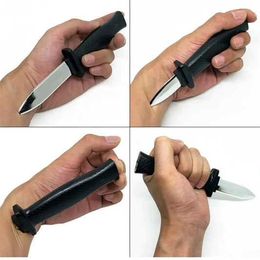Retractable Fake Knife Magic Trick & Halloween Prank Prop