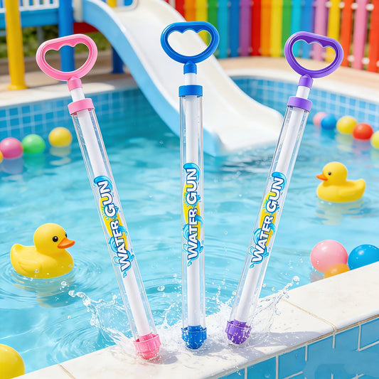 Pull Back Water Gun Spray Toy Summer Pool Blaster