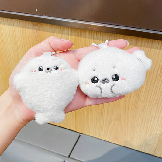 Seal Plush Keychain Cute Animal Bag Pendant Charm