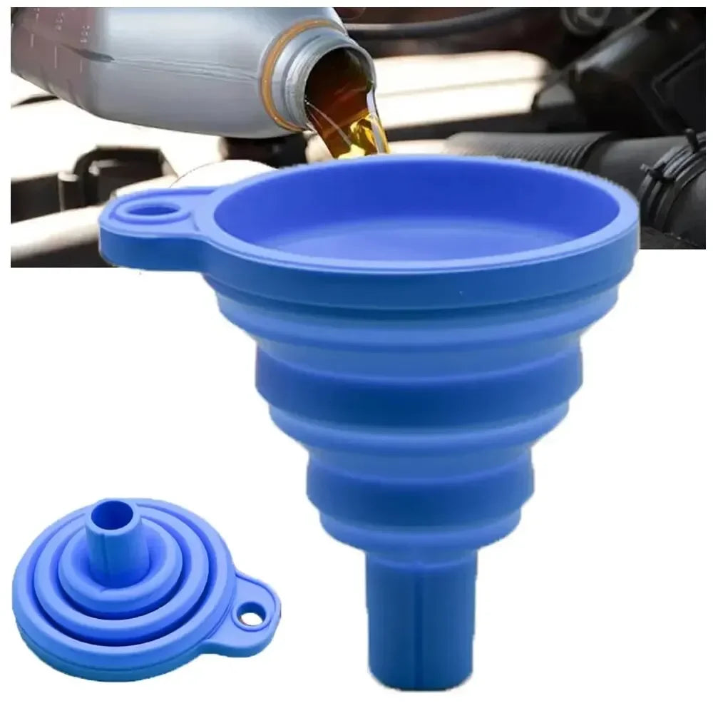 Long Nozzle Car Funnel Hands Free Oil Refueling Tool