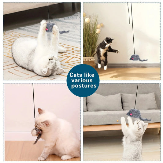 Door Hanging Cat Toy Interactive Hanging Kitten Teaser