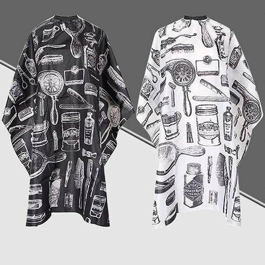 1/2PCS Professional Hair Cutting Apron Salon Barber Cape Hair Cutting Waterproof Cloth Hair Cutting Apron Barber Accessories