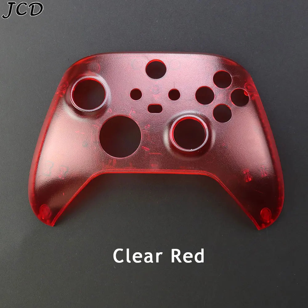 JCD For Xbox Series S Front Shell Replacement Upper Top Housing Shell Faceplate Cover For Xbox Series X Controller