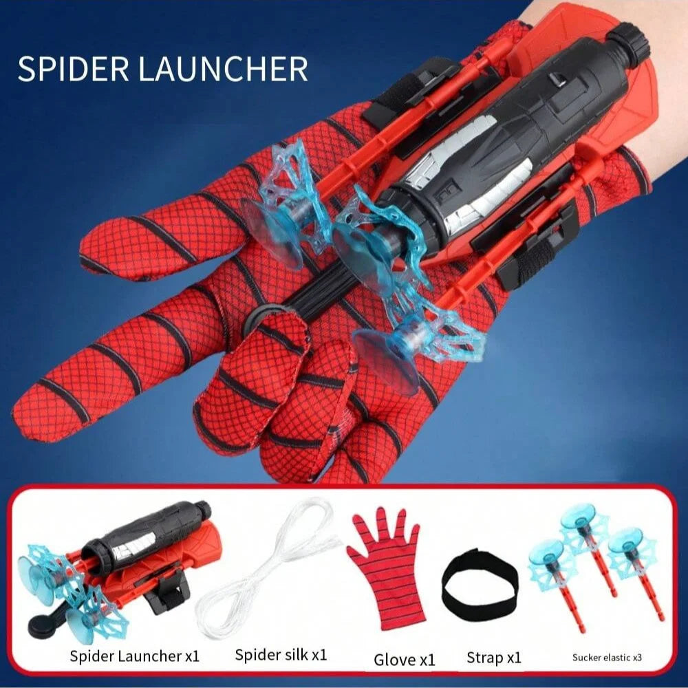 Spider Web Launcher Wrist Toy Set 2 Pack Superhero Accessories