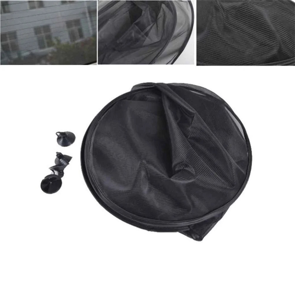 Car Rear Window Sunshade Mesh UV Heat Insulation Shield