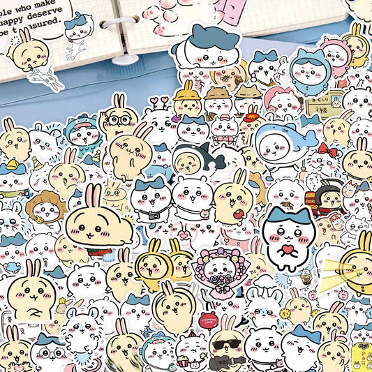 100pcs Kawaii Cartoon Stickers Pack Cute Laptop Decals