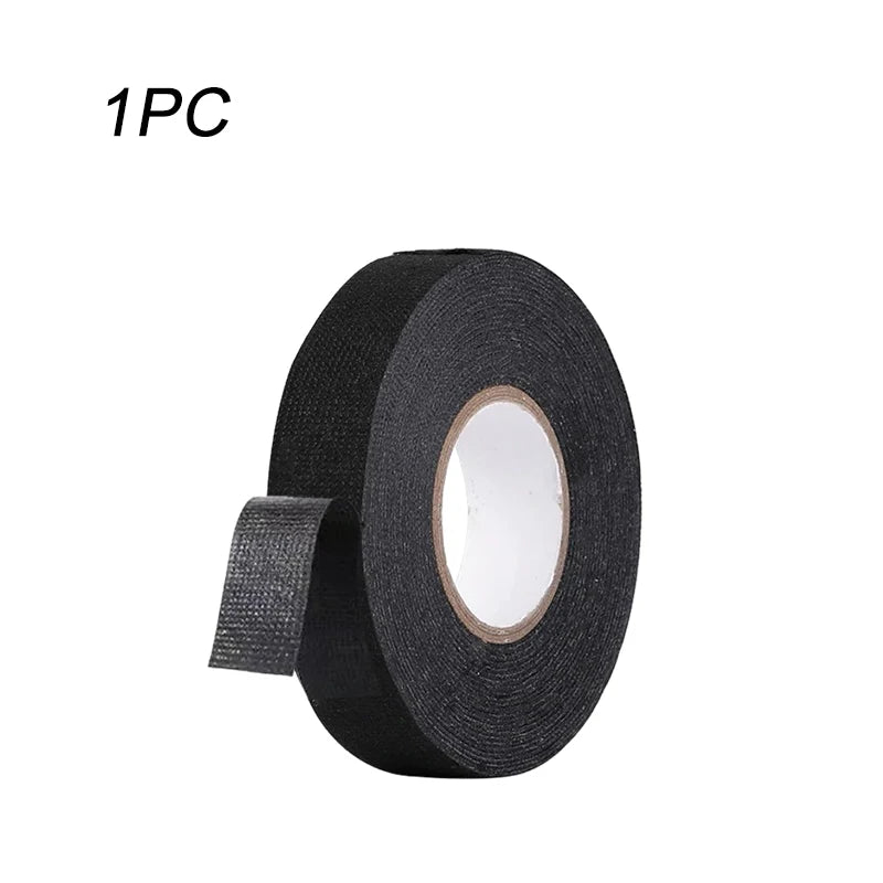 Insulated tape, heat-resistant wire harness protection, waterproof tape 9/15/50mm, automotive wire harness wiring sheath