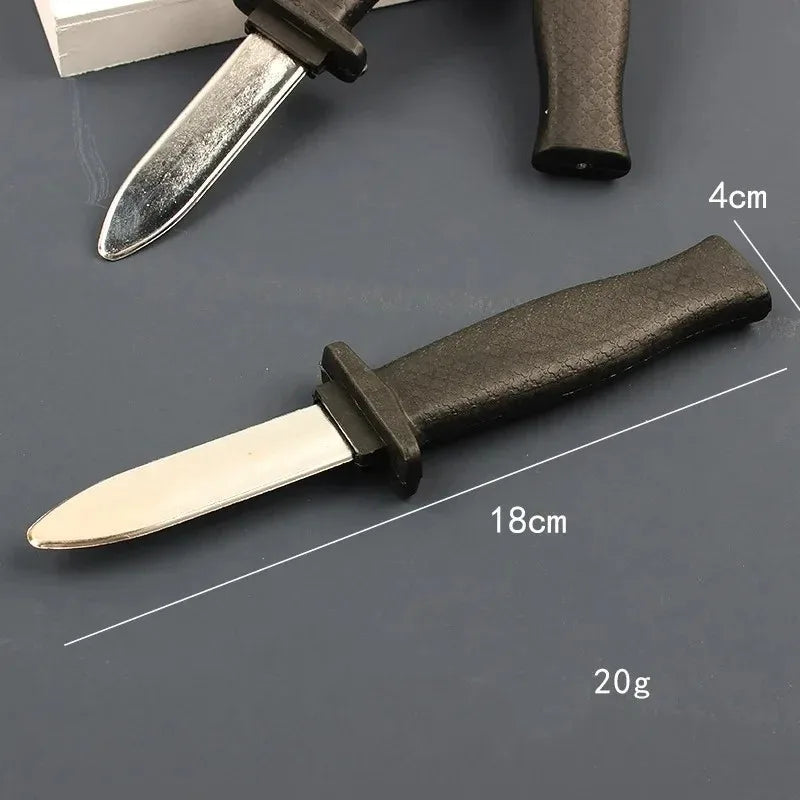 Retractable Fake Knife Magic Trick & Halloween Prank Prop