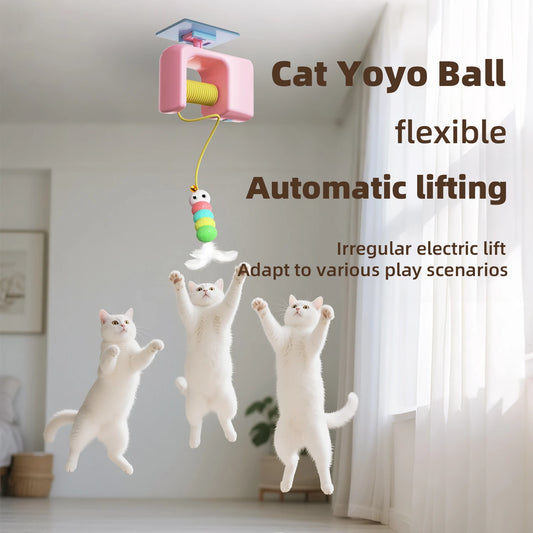 Electric Flying Bird Cat Toy Automatic Door Hanging Teaser