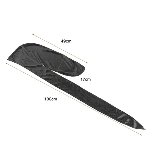 Unisex Silky Long Tail Durag Pirate Hat Turban Fashion Headwraps Cap Bandana Women Men Headwear Caps Hijab Hair Accessories 