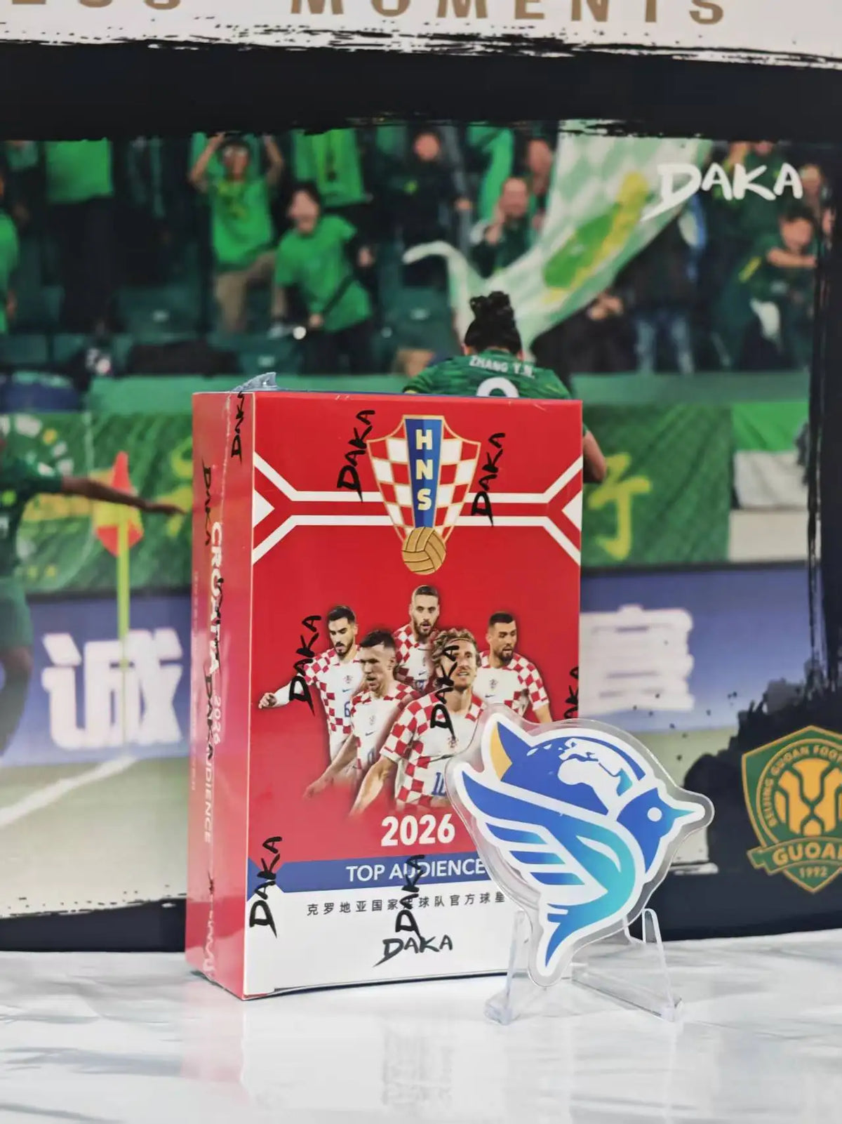 Daka 2025-2026 Trading Cards Top Audience Machester Cuty Juventus Ac Milan Internazionale Milano Football Star Official Box Gift