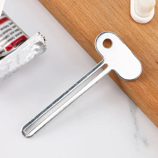 Stainless Steel Toothpaste Squeezer Tool Dispenser Key