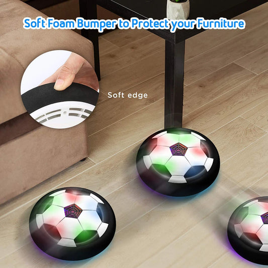 LED Hover Soccer Ball Air Power Indoor Football Toy