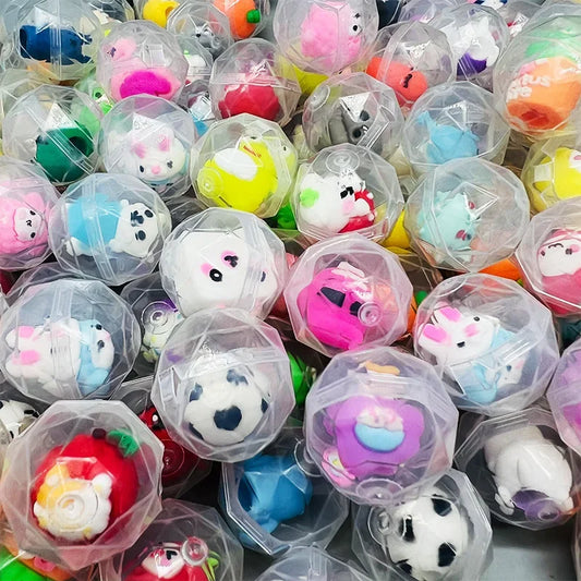 32mm Transparent Capsule Egg Toy Mini Claw Machine Doll