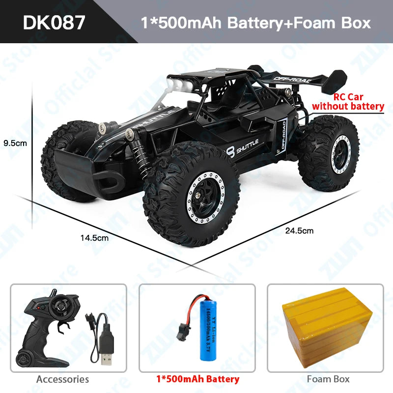 2WD Off-Road RC Climbing Car Remote Control Toy