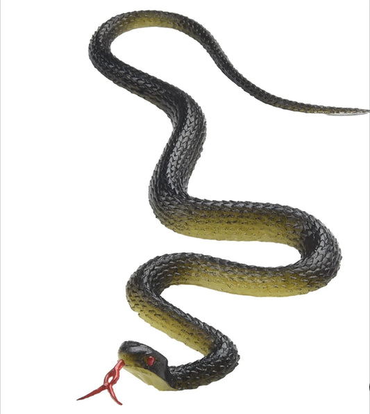 Realistic Fake Rubber Snake Halloween Prank Toy