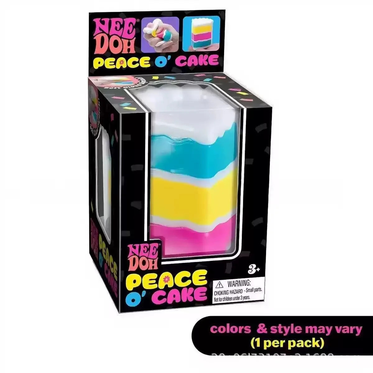 Ice Cube Squishy Fidget Toy Sensory Stress Relief Block