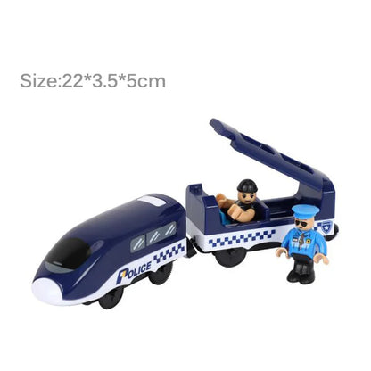Electric Train Set Toy Engine Motorized Railway Car