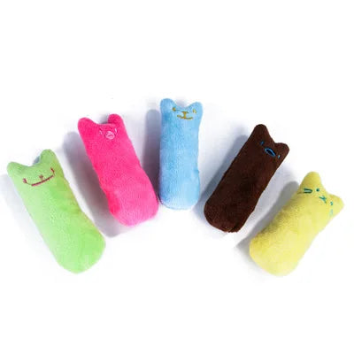 Catnip Plush Cat Chew Toy Interactive Kitten Teether