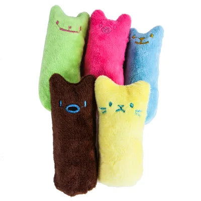 Catnip Plush Cat Chew Toy Interactive Kitten Teether