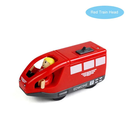 Electric Train Set Toy Engine Motorized Railway Car