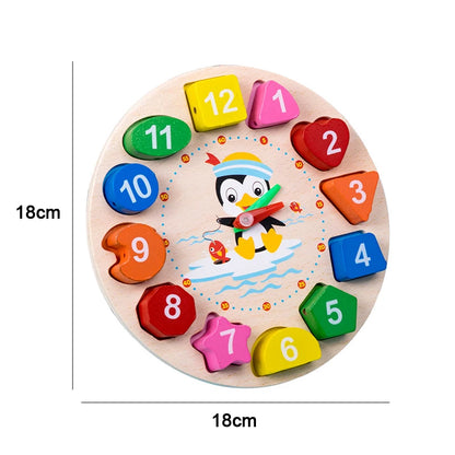 3D Wooden Puzzles For Kids Early Learning Toddler Toy