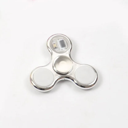 LED Light Luminous Fidget Spinner Glow In The Dark
