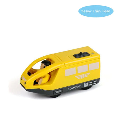 Electric Train Set Toy Engine Motorized Railway Car