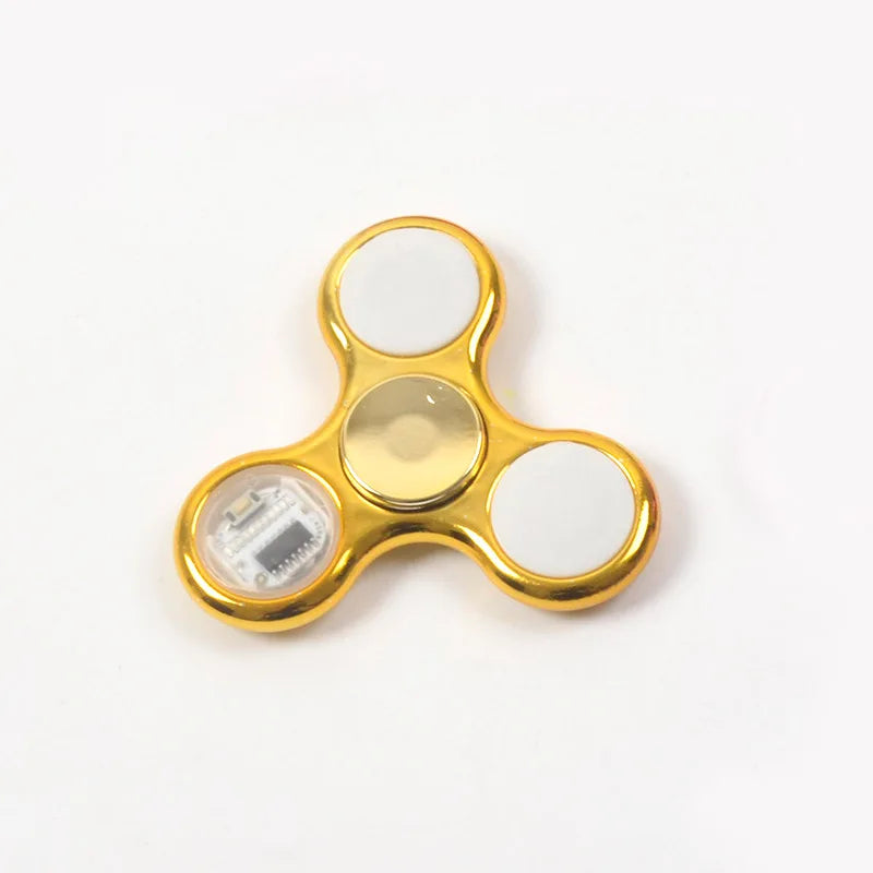 LED Light Luminous Fidget Spinner Glow In The Dark