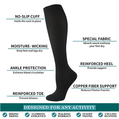 Varicose Veins Compression Socks Anti Fatigue Support