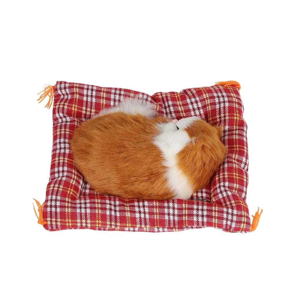 Simulation Sleeping Cat Dashboard Decoration Plush Ornament