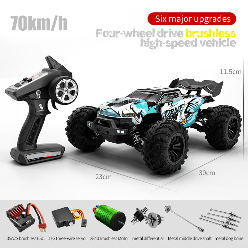 1:16 RC High Speed Off-Road Car 4WD Monster Truck Toy