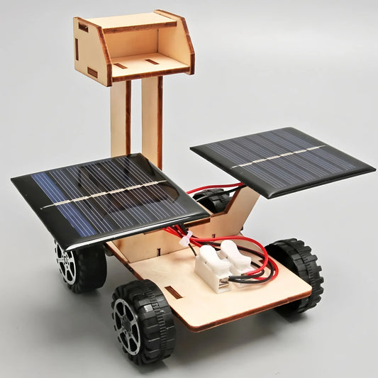 DIY Solar Car Kit 3D Wooden Puzzle STEM Science Experiment