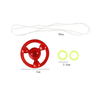 Luminous Flashing Rope Flywheel Toy LED Light Gyro