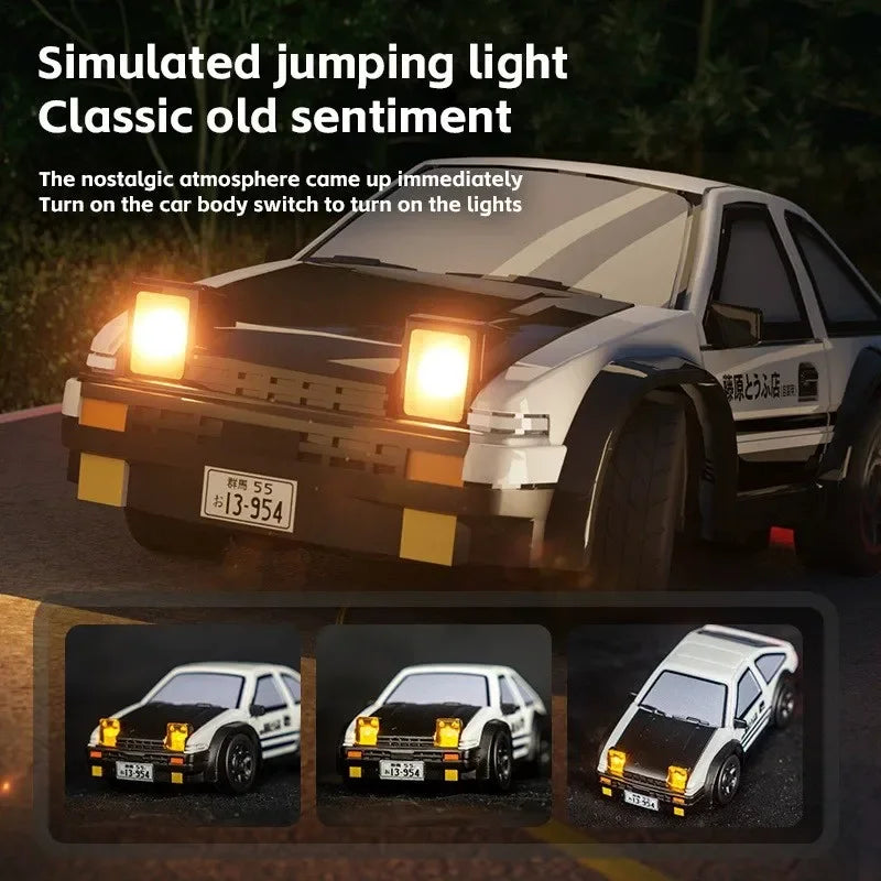 1:64 Desktop RC Drift Car Mini Remote Control Racer