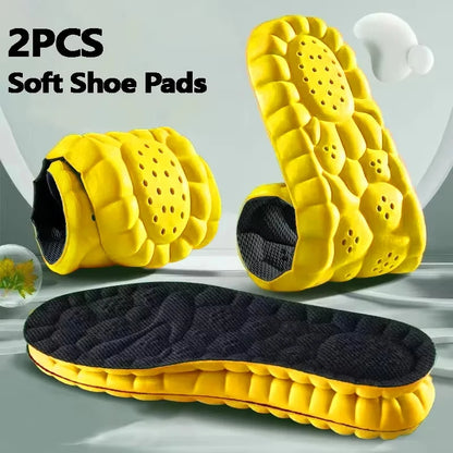 4D Cloud Sports Insoles Orthopedic PU Sole Cushion