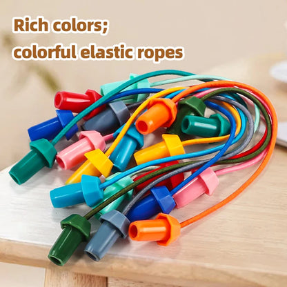 Rope Untangling Logic Puzzle Knot Decoding Strategy Game