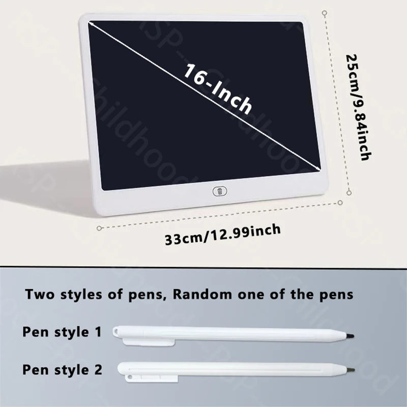 LCD Writing Board Drawing Tablet Kids Painting Pad