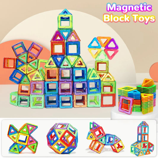Magnetic Building Blocks Set STEM Magnet Construction Toys