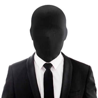 Black Full Face No Hole Cover Hat Women Men   Cs Balaclava Cap Sun Uv Protection Bike Motorcycle Multi-Hole Ski Mask