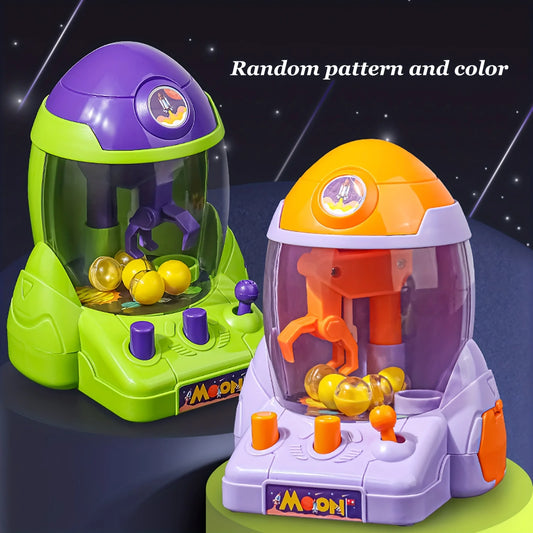 Space Rocket Arcade Claw Game Ball Grabber Machine Toy