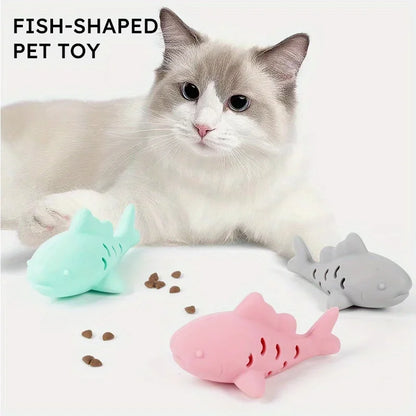 Interactive Silicone Pet Chew Toy Food Hiding Dispenser