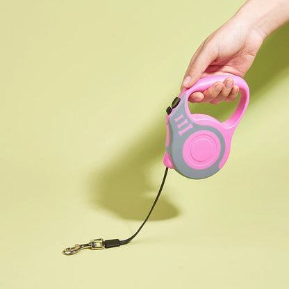 Automatic Retractable Dog Leash Nylon Pet Walking Lead
