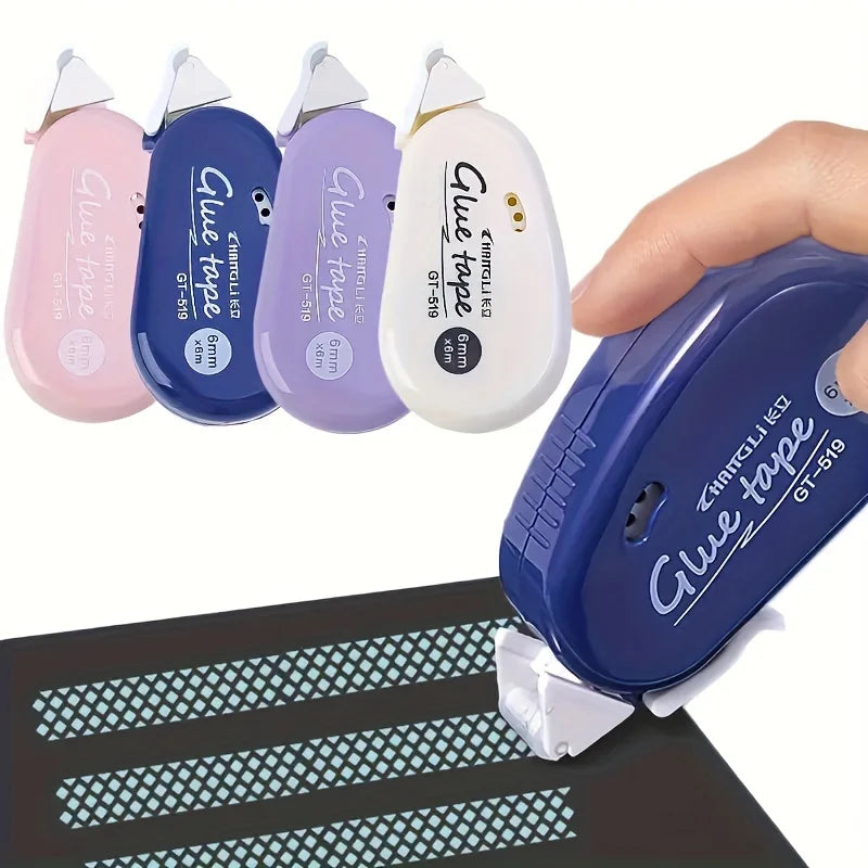Double Sided Adhesive Dots Roller Scrapbooking Glue Tape Dispenser