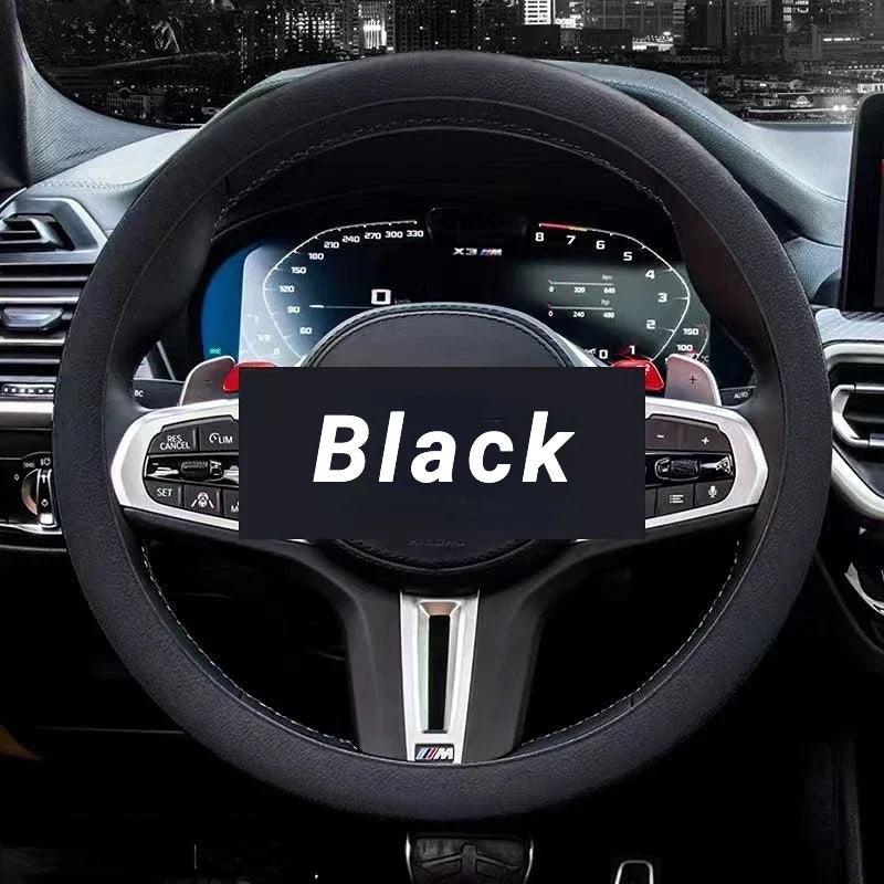 Silicone Steering Wheel Cover Anti Slip Car Grip 14-16 Inch